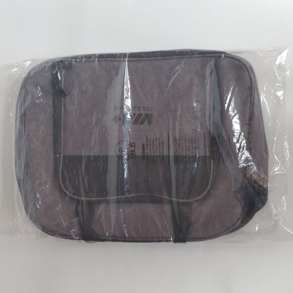 VIA RAIL CANADA Travel Bag Heathered Grey BNIP 🍁 - Picture 1 of 4